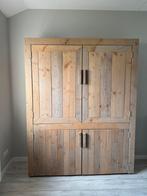 (Kinder) Kledingkast steigerhout, Ophalen, Gebruikt, 50 tot 100 cm, 150 tot 200 cm
