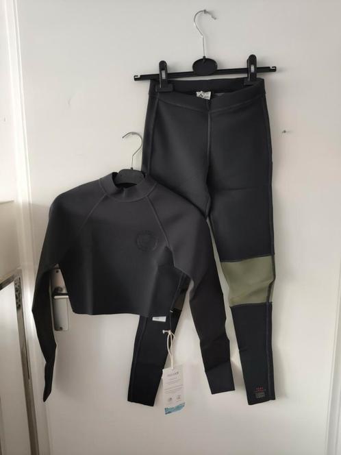 Billabong wetsuit dames crop top S broek XS nieuw, Watersport en Boten, Watersportkleding, Zo goed als nieuw, Wetsuit, Dame, Ophalen of Verzenden