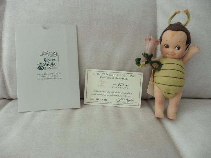 R. John Wright Kewpie bug Collector Club, Verzamelen, Poppetjes en Figuurtjes, Zo goed als nieuw, Ophalen of Verzenden