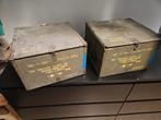 2x Leger Munitiekist, Huis en Inrichting, Woonaccessoires | Kisten, Minder dan 50 cm, Gebruikt, 50 tot 100 cm, Ophalen of Verzenden