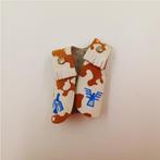 Lone Ranger Western Cow Print Vest Marx Toys 70s, Verzamelen, Ophalen of Verzenden, Zo goed als nieuw, Kleertjes