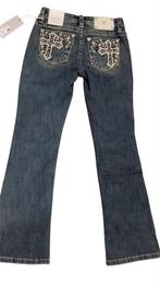 Miss Me Jeans - Maat 26 inseam 30, Kleding | Dames, Spijkerbroeken en Jeans, Ophalen of Verzenden, Zo goed als nieuw, Blauw, W28 - W29 (confectie 36)
