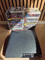 Sony PlayStation 3 met 35 spellen, Ophalen of Verzenden, Niet werkend, Met 1 controller, Phat