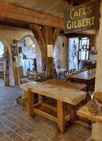 korte oude toonbank  lengte 152, Antiek en Kunst, Ophalen