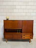 Vintage wandkast highboard teak Deens Scandinavisch Design, Antiek en Kunst, Ophalen