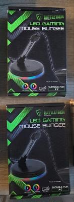 2x Battletron LED Gaming Mouse Bungee, Computers en Software, Muizen, Ophalen of Verzenden, Nieuw