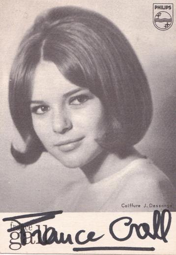 France Gall Poupe de cire poupe de son ECHTE handtekening  beschikbaar voor biedingen