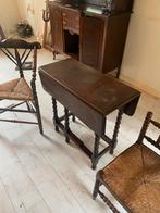 Prachtige klap tafel met stoelen, Ophalen of Verzenden