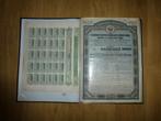 Aandelen. Map met 90 stuks., Ophalen of Verzenden, Gebruikt