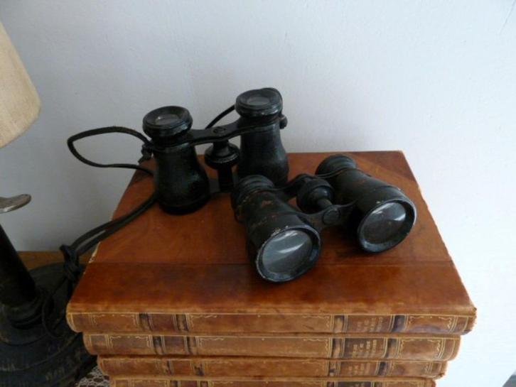 2 x Verrekijker, Antiek en Kunst, Antiek | Woonaccessoires, Ophalen of Verzenden