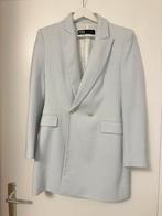 Lichtblauwe Zara blazer, Kleding | Dames, Jasjes, Kostuums en Pakken, Verzenden, Zo goed als nieuw, Blauw