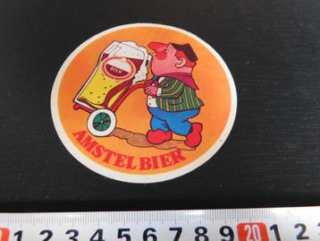 sticker strip AMSTEL Bier / Pils   carnaval  beschikbaar voor biedingen