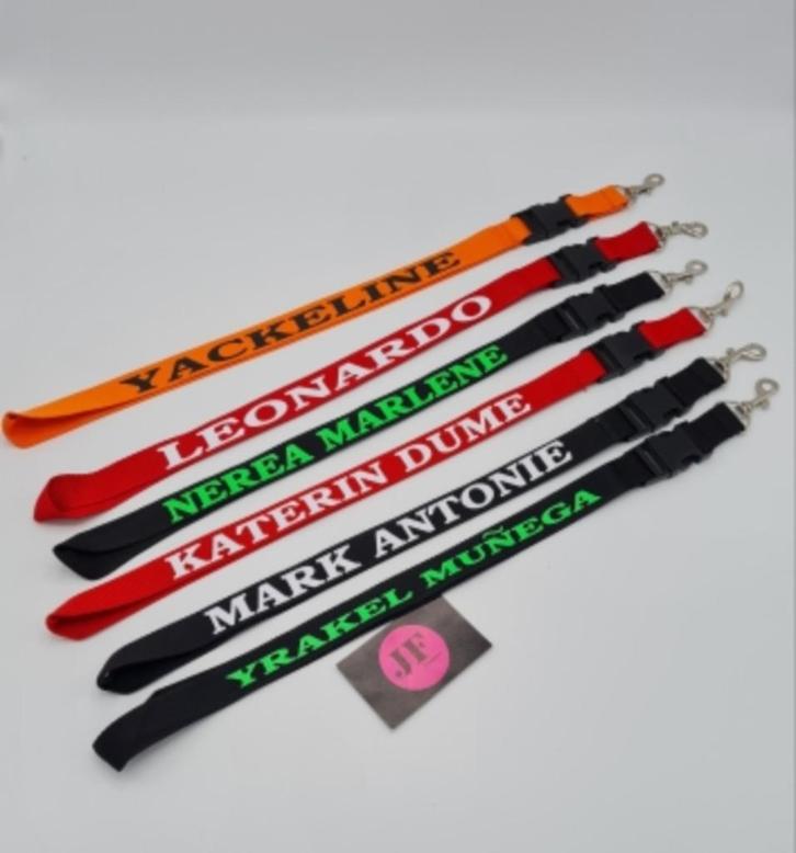 Keycords met je eigen naam of tekst, Verzamelen, Sleutelhangers, Nieuw, Ophalen of Verzenden