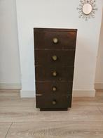 Charmant houten opknap kastje, Ophalen, Minder dan 50 cm, Gebruikt, Minder dan 100 cm