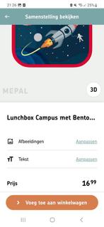 Mepal beker en broodtrommel, Diversen, Schoolbenodigdheden, Ophalen of Verzenden, Nieuw