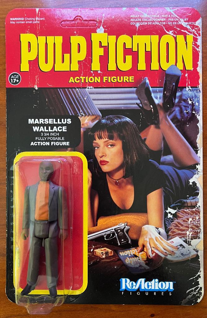 Pulp Fiction - Marsellus Wallace - ReAction/FunkoX/Super7, Verzamelen, Film en Tv, Nieuw, Film, Actiefiguur of Pop, Ophalen