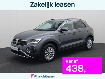 Volkswagen T-Roc 1.0TSI/116PK Life · Apple/Android · Parke beschikbaar voor biedingen