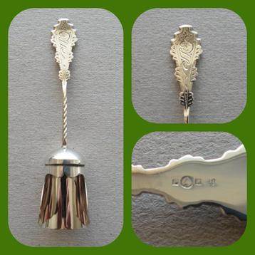 Verzilverd suikerschepje           (Verzendkosten nl € 1,30) beschikbaar voor biedingen