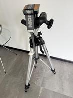 Heel stevig professioneel Manfrotto statief met Driewegkop, Ophalen, Driepoot, Zo goed als nieuw, 175 cm of meer