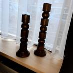 Houten kandelaars Loods 5., Huis en Inrichting, Woonaccessoires | Kandelaars en Kaarsen, Nieuw, Ophalen of Verzenden, Kandelaar