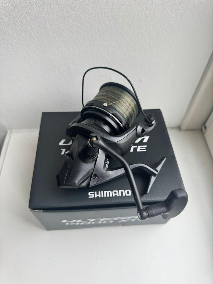 Shimano 14000 XTE 3 stuks, zgan., Watersport en Boten, Hengelsport | Karpervissen, Zo goed als nieuw, Molen, Ophalen of Verzenden