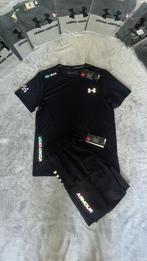 Under Armour fluorescent set, Maat 48/50 (M), Zwart, Under Armour, Nieuw