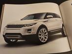 Brochure Range Rover Evoque 2012, Ophalen of Verzenden, Zo goed als nieuw, Overige merken