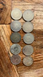 10 stuks Duitse 5 Mark stukken - zilver - 1951/1974, Postzegels en Munten, Munten | Europa | Niet-Euromunten, Ophalen of Verzenden