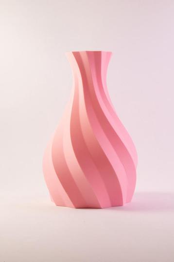 Spiraal vazen (voor droogbloemen) - unieke kleuren beschikbaar voor biedingen