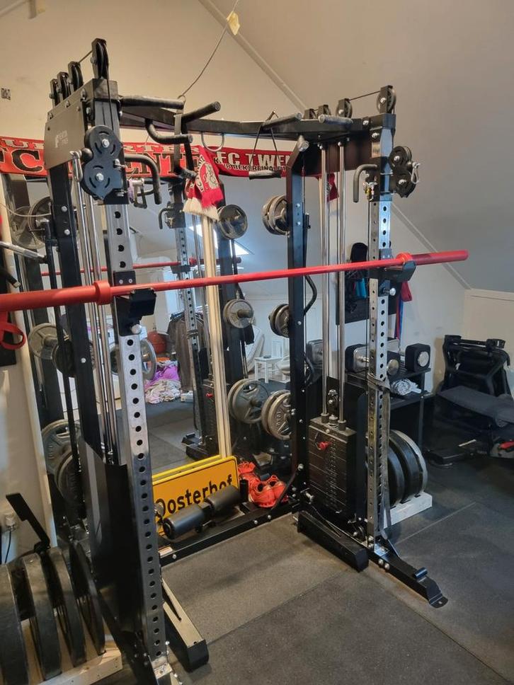 Newton Fitness FT-40 Functional half rack, Sport en Fitness, Fitnessmaterialen, Zo goed als nieuw, Overige typen, Ophalen