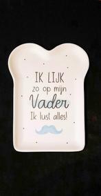 UNIEK BOTERHAMBORD "IK LIJK ZO OP MIJN VADER IK LUST ALLES", Ophalen of Verzenden, Nieuw
