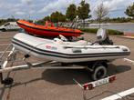 Valiant 340 rib rubberboot incl. Mariner 15pk 4stroke, Watersport en Boten, Rubberboten, Gebruikt, Benzine, Minder dan 70 pk, Overige materialen