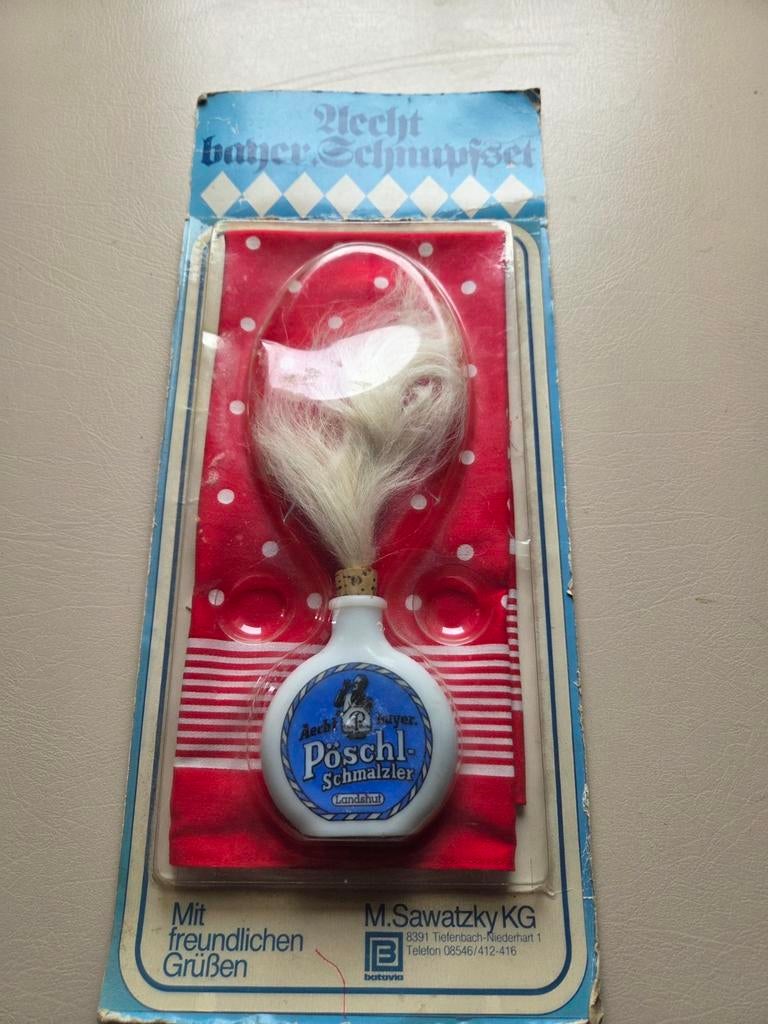 Duitse snuiftabak tabak fles, Ophalen of Verzenden, Sigarenbandjes