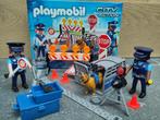 Playmobil 6924 City Action Politiewegversperring, Ophalen of Verzenden, Gebruikt, Complete set