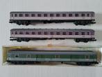 3 Minitrix DB rijtuigen 3092/3094