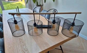 Lucide Baskett hanglamp – zwart, 4E27 beschikbaar voor biedingen