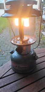 Vintage coleman benzine lamp 295 700e powerhouse 295 grijs, Ophalen of Verzenden