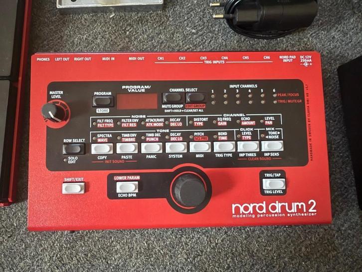 Clavia Nord Drum 2, Muziek en Instrumenten, Drumcomputers, Zo goed als nieuw, Overige merken, Ophalen of Verzenden