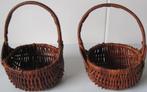 twee kleine rieten paasmandjes, Ophalen of Verzenden, Zo goed als nieuw