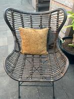 Vlinderstoel bamboe/rotan, Ophalen of Verzenden, Zo goed als nieuw, Rotan