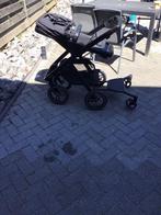 Dubatti two kinderwagen, Kinderen en Baby's, Kinderwagens en Combinaties, Zo goed als nieuw, Combiwagen, Verstelbare duwstang