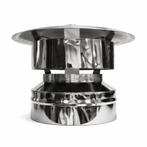 Zweedse Kap – Ø150 – Ø200 mm – RVS Regenkap voor Rookkanaal, Ophalen, Overige typen, Nieuw, Rvs