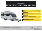 Hobby Excellent Edition 540 WLU White Edition Actiepakket, Caravans en Kamperen, Caravans, Rondzit, Hobby, Bedrijf, 6 tot 7 meter