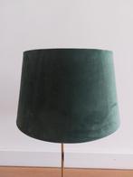 Lampenkap velvet groen, Ophalen, 25 tot 50 cm, Rond, Zo goed als nieuw