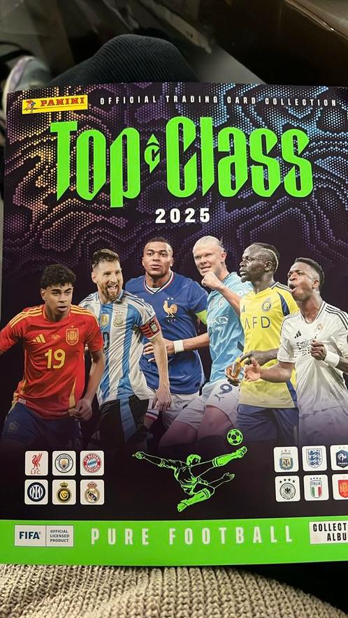 Top class 2025 verkopen, Verzamelen, Sportartikelen en Voetbal, Zo goed als nieuw, Poster, Plaatje of Sticker, Buitenlandse clubs