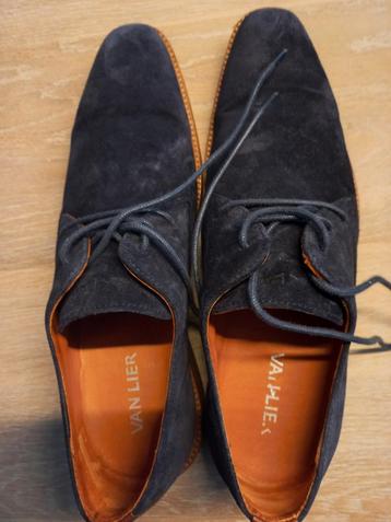 Van Lier Suède Schoenen - Zo Goed Als Nieuw! beschikbaar voor biedingen