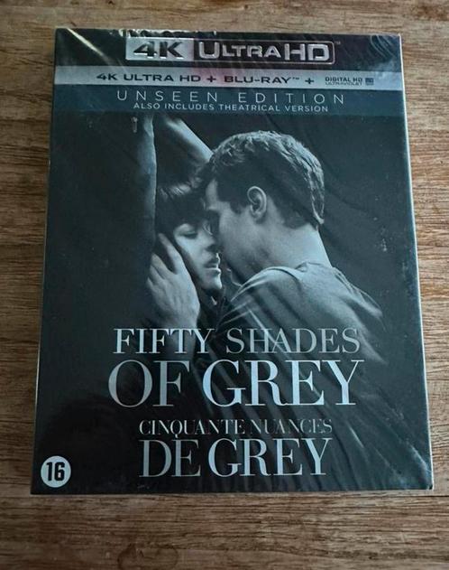 Fifty Shades Of Grey 4K Ultra HD + Blu-ray origineel SEALED, Cd's en Dvd's, Blu-ray, Nieuw in verpakking, Verzenden