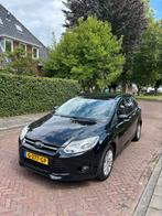 Ford Focus 1.6 Ti-vct 77KW Wagon 2011 Zwart, Auto's, Stof, Bluetooth, Zwart, 4 cilinders