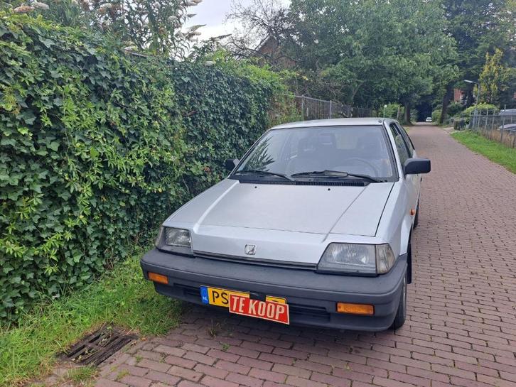 Honda Civic 1.3 Luxe Hondamatic S6 1986 Grijs, Auto's, Honda, Particulier, Civic, Benzine, Hatchback, Automaat, Origineel Nederlands