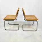 Cesca Stijl Stoelen, Jaren 70 mid century 6 stuks, Huis en Inrichting, Stoelen, Ophalen, Gebruikt, Bruin, Vintage
